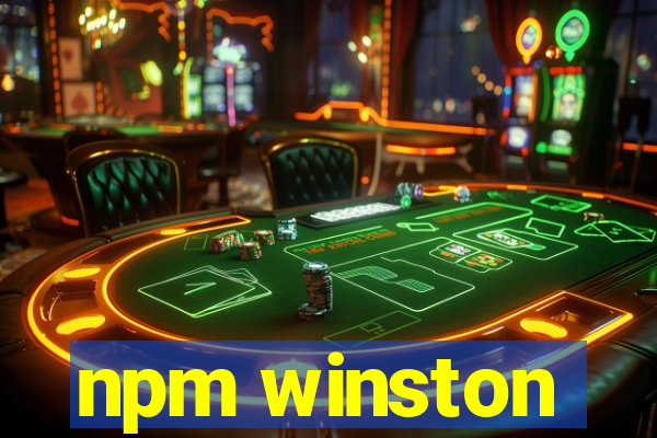 npm winston